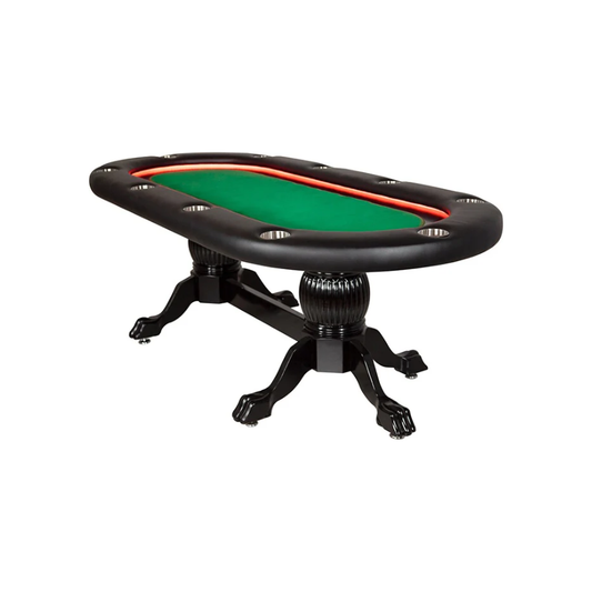 Alpha 10 Person LED Poker Table